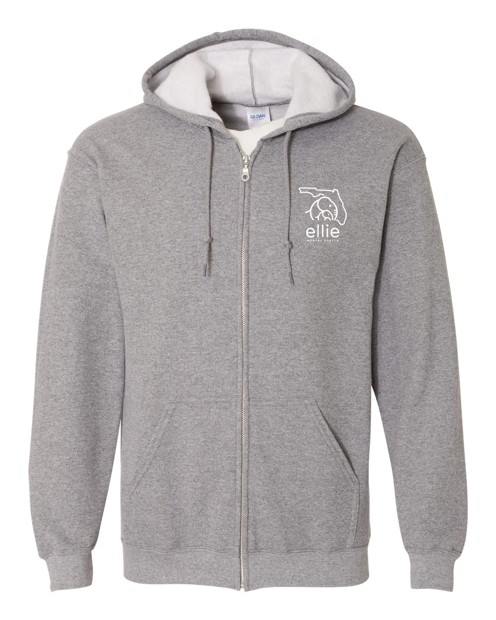 Florida Logo Ellie Mental Health Full Zip Jacket (18600)