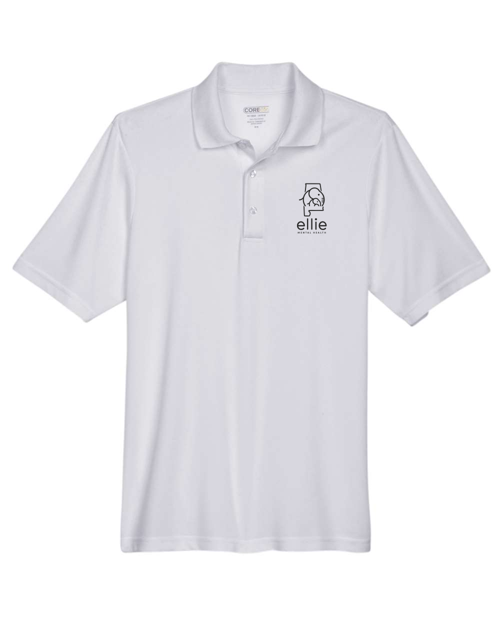 Alabama Logo Ellie Mental Health Short Sleeve Moisture Wicking Polo (88181)