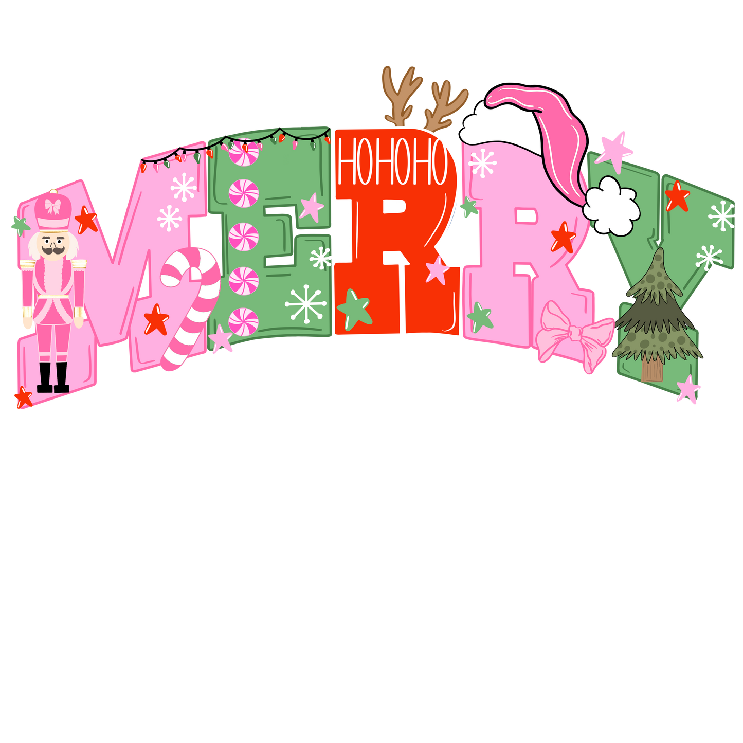 Multicolor Merry