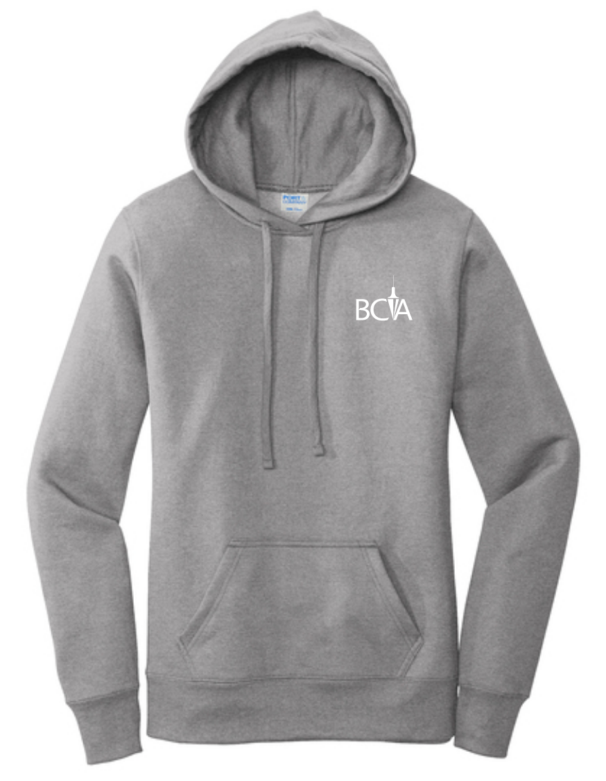 BCA Port & Co™ Women's Core Fleece Pullover Hooded Sweatshirt LPC78H