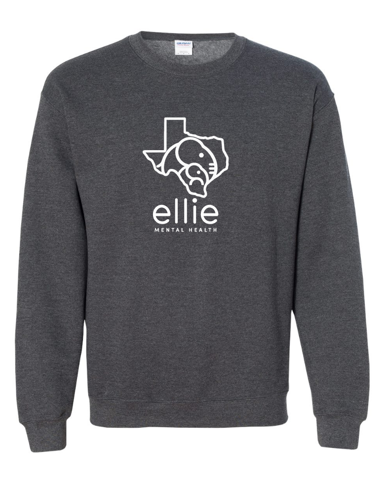 Texas Logo Ellie Mental Health Crewneck Sweatshirt (18000)