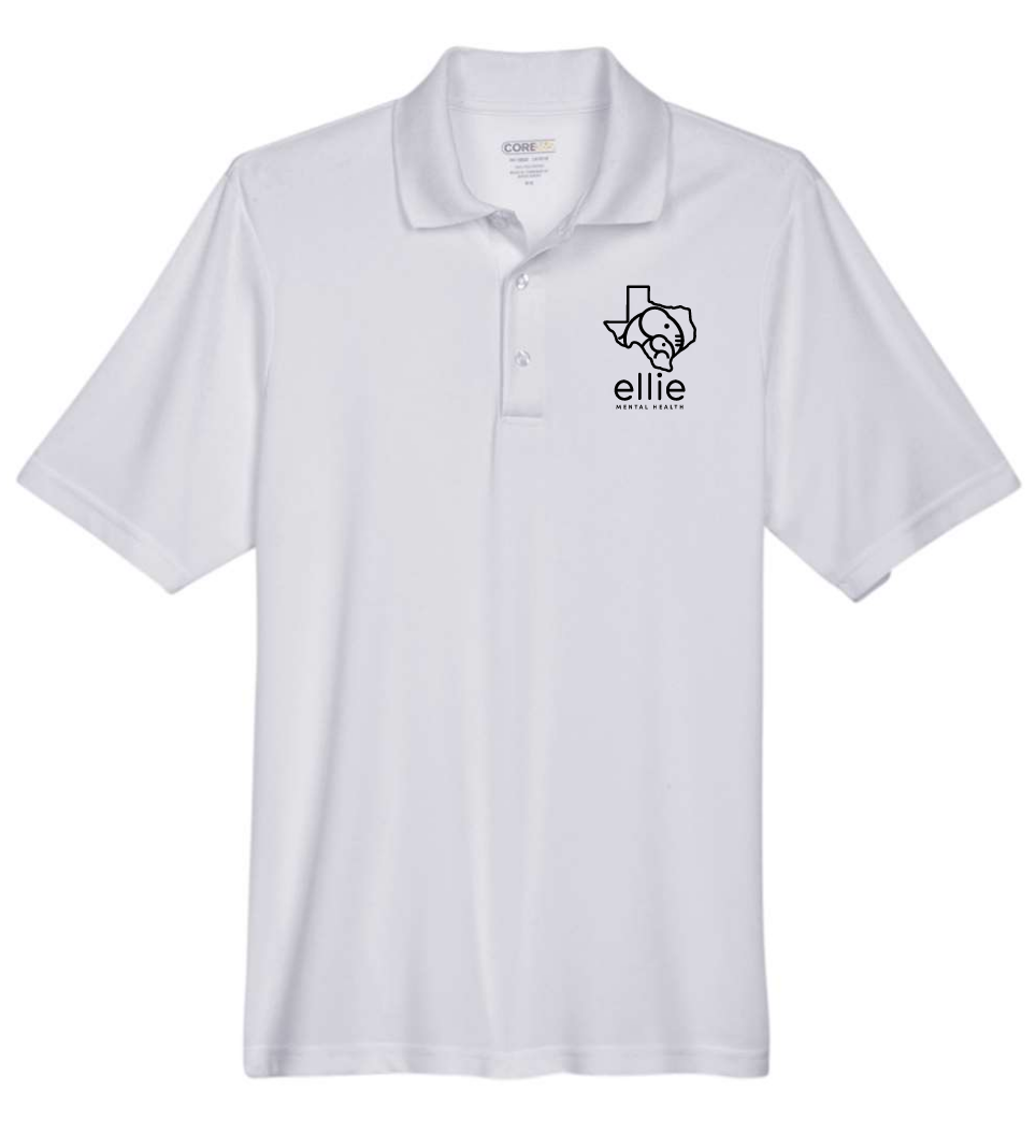 Texas Logo Ellie Mental Health Short Sleeve Moisture Wicking Polo (88181)