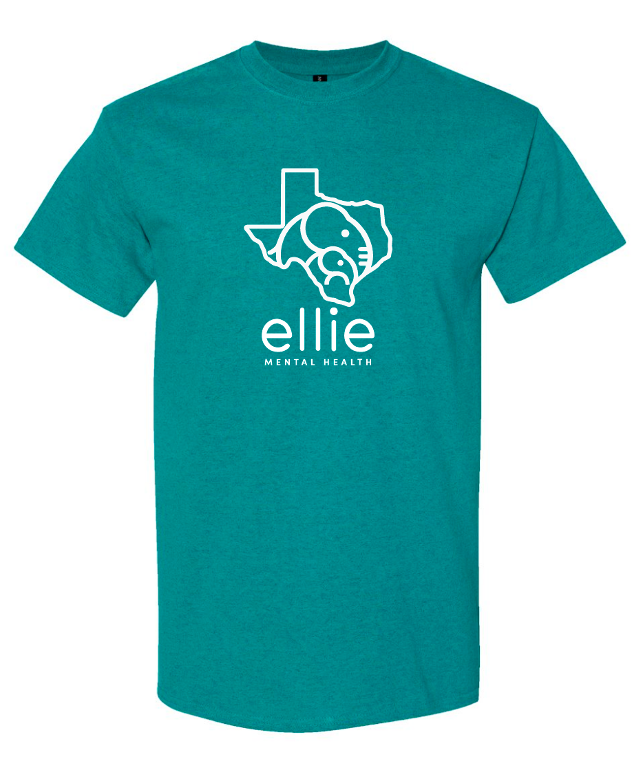 Texas Logo Ellie Mental Health Short Sleeve Unisex T-Shirt (5000)