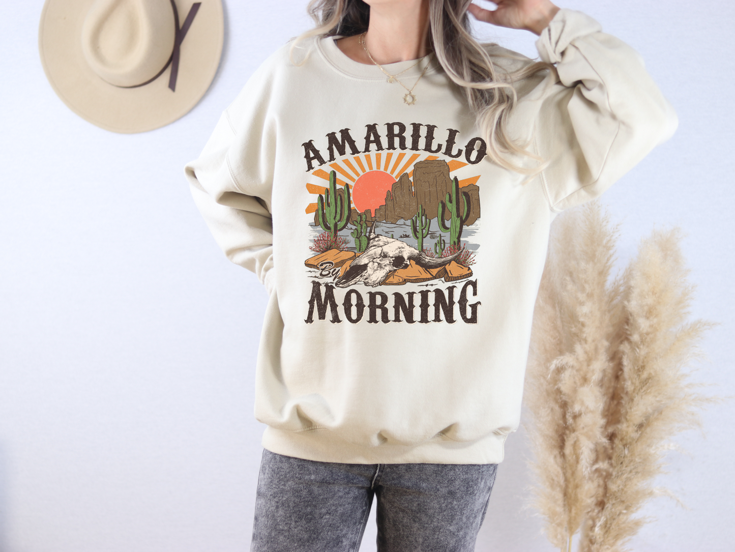 Amarillo By Morning Crewneck Sweatshirt