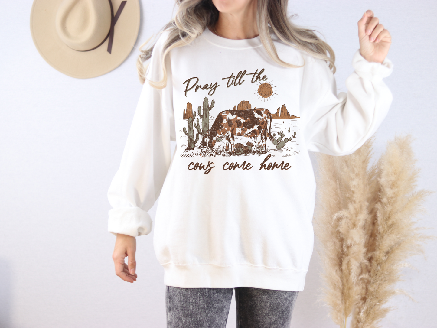 Till the Cows Come Home Crewneck Sweatshirt