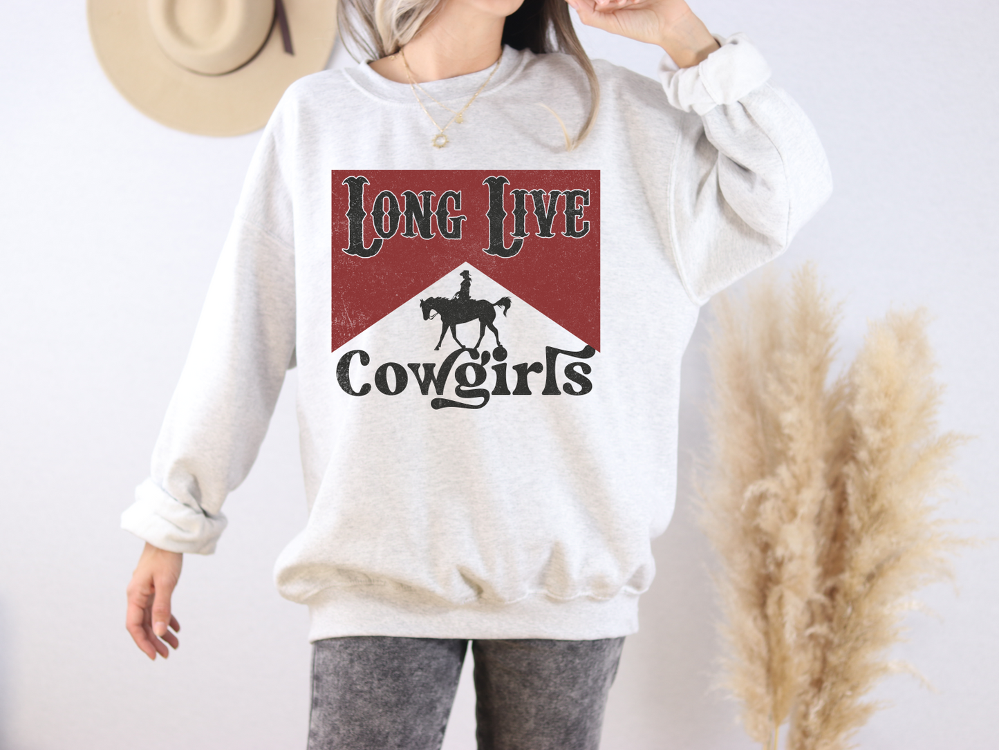 Long Live Cowgirls Crewneck Sweatshirt