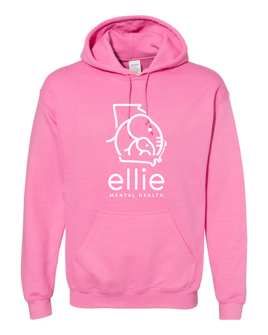 Georgia Logo Ellie Mental Health Hooded Sweatshirt (18500)