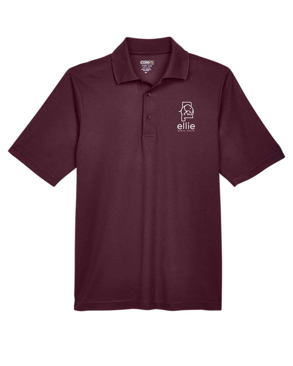 Alabama Logo Ellie Mental Health Short Sleeve Moisture Wicking Polo (88181)