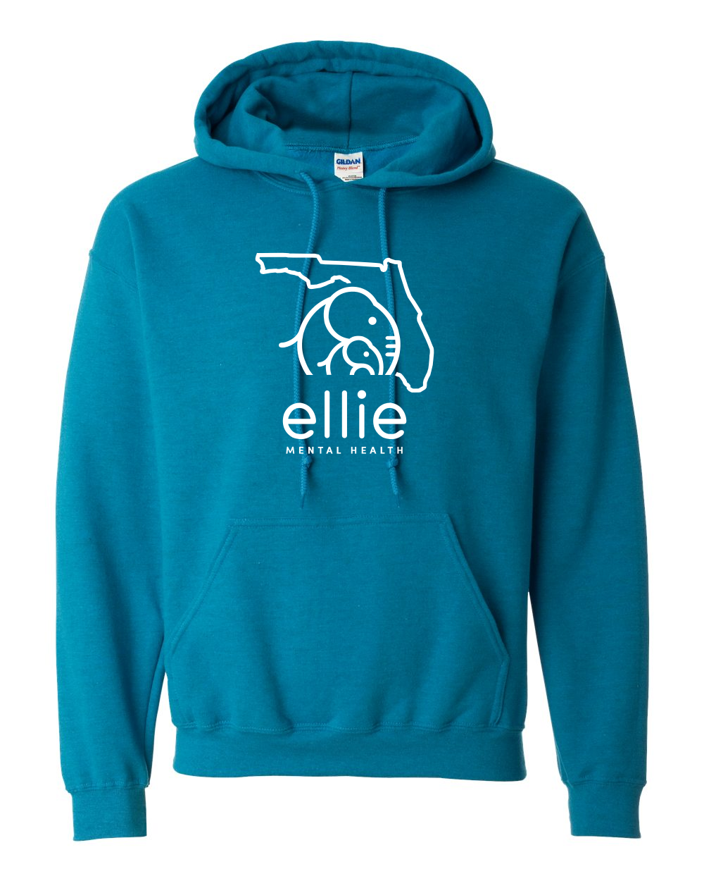 Florida Logo Ellie Mental Health Hooded Sweatshirt (18500)