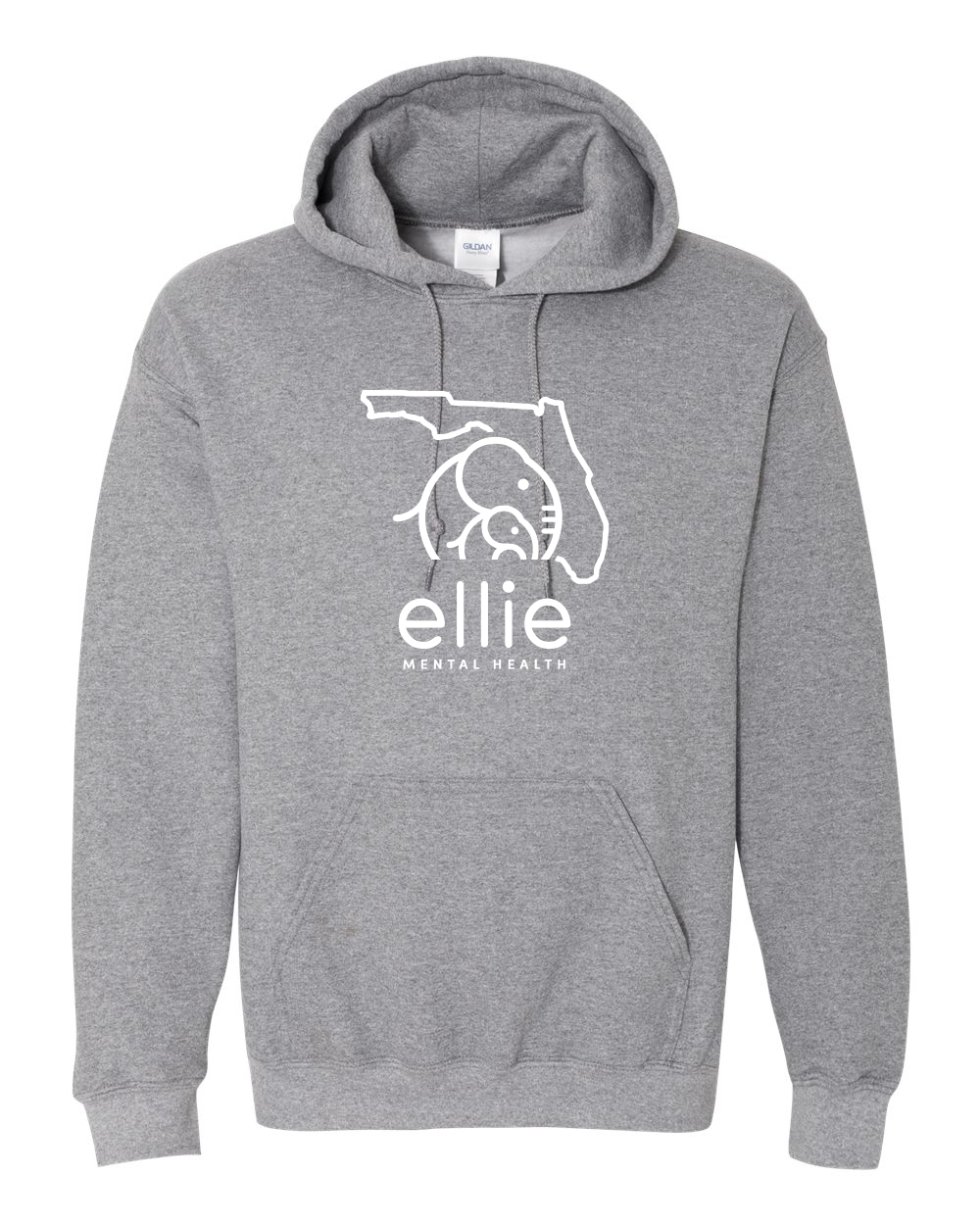 Florida Logo Ellie Mental Health Hooded Sweatshirt (18500)