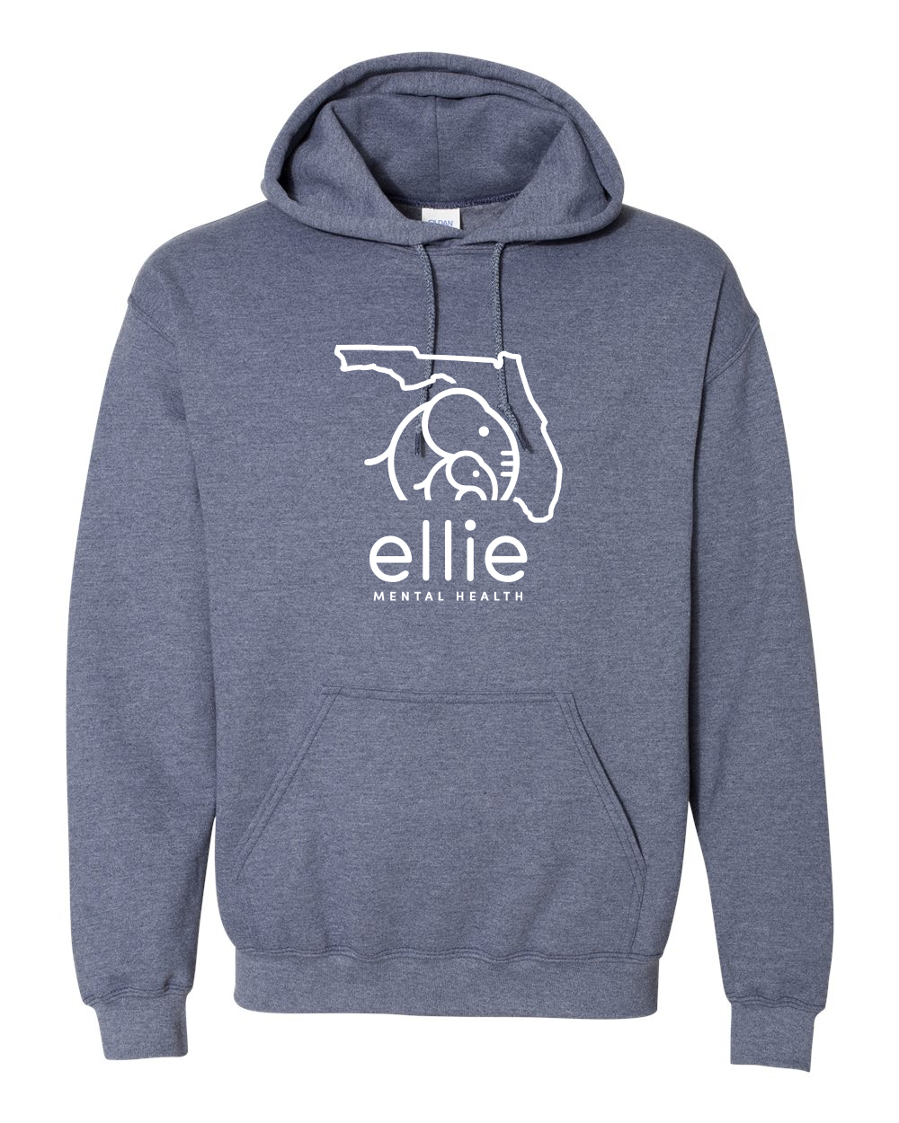 Florida Logo Ellie Mental Health Hooded Sweatshirt (18500)