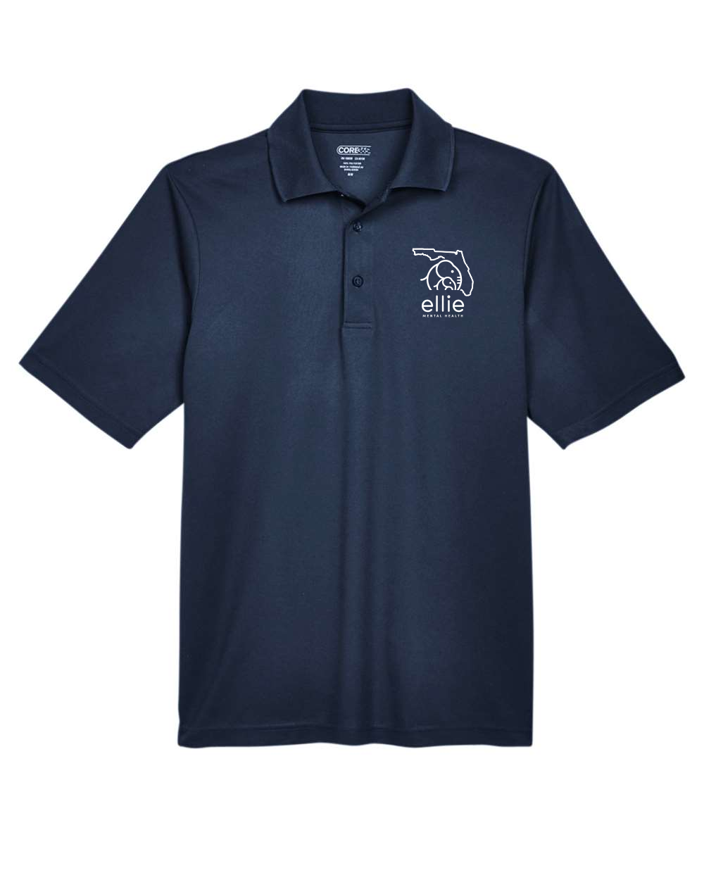 Florida Logo Ellie Mental Health Short Sleeve Moisture Wicking Polo (88181)