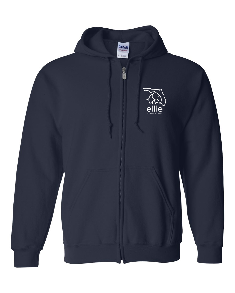 Florida Logo Ellie Mental Health Full Zip Jacket (18600)