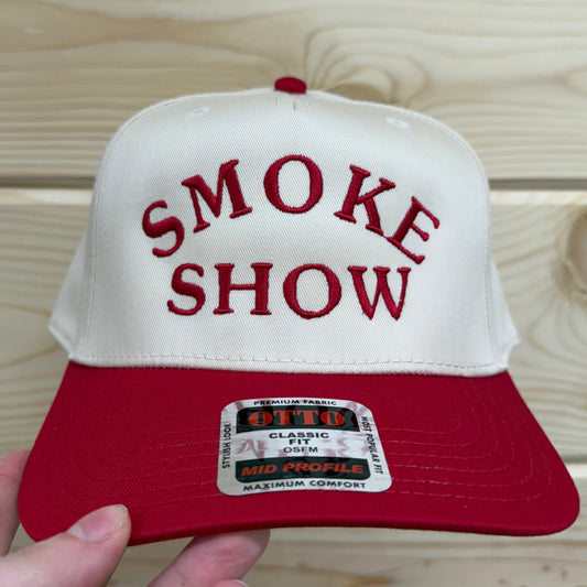 Smoke Show Embroidered Hat