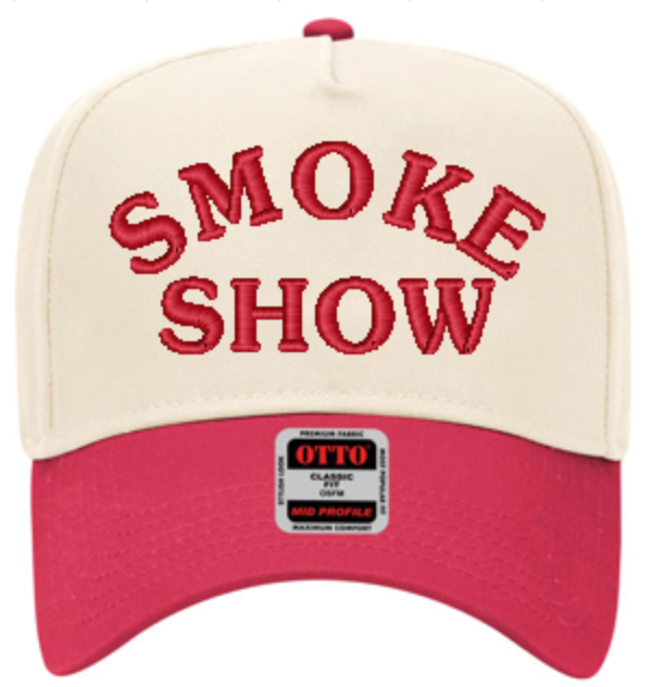 Smoke Show Embroidered Hat