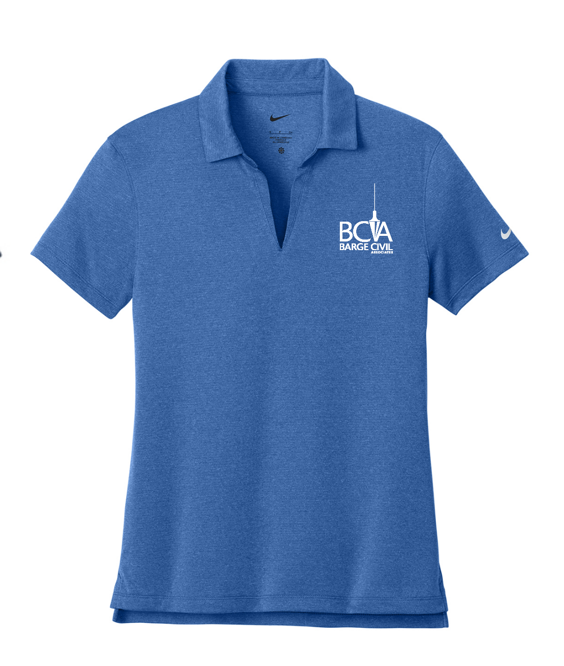 BCA Nike Women’s Dri-FIT Smooth Heather Polo NKFQ4793