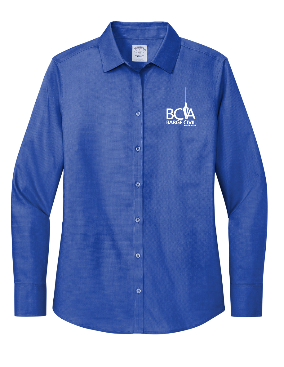 BCA Brooks Brothers® Women’s Wrinkle-Free Stretch Nailhead Shirt BB18003