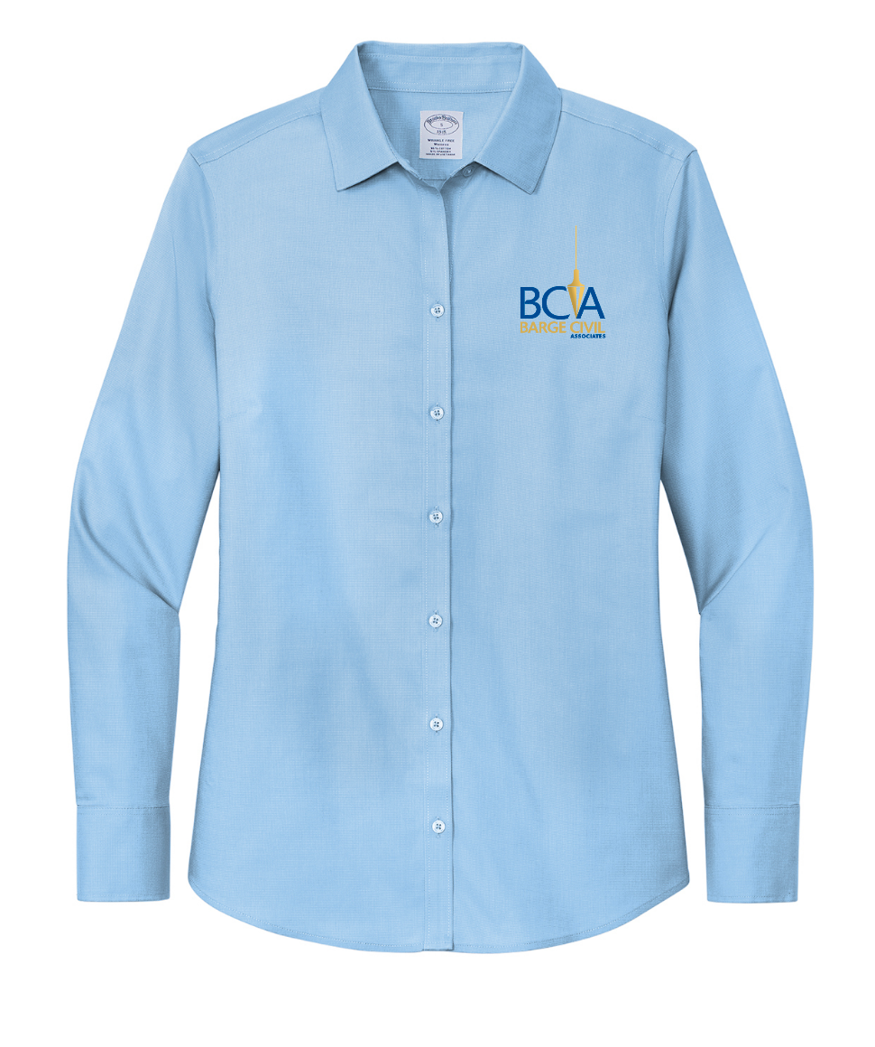 BCA Brooks Brothers® Women’s Wrinkle-Free Stretch Nailhead Shirt BB18003