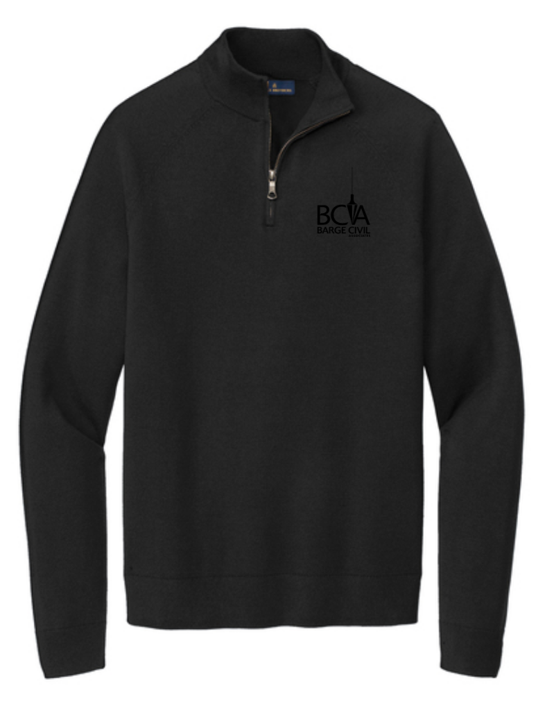 BCA Brooks Brothers® Cotton Stretch 1/4-Zip Sweater BB18402