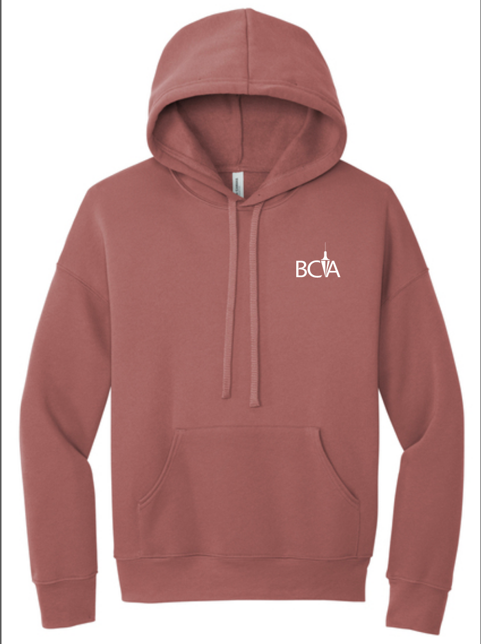 BCA BELLA+CANVAS® Unisex Sponge Fleece Pullover DTM Hoodie BC3729