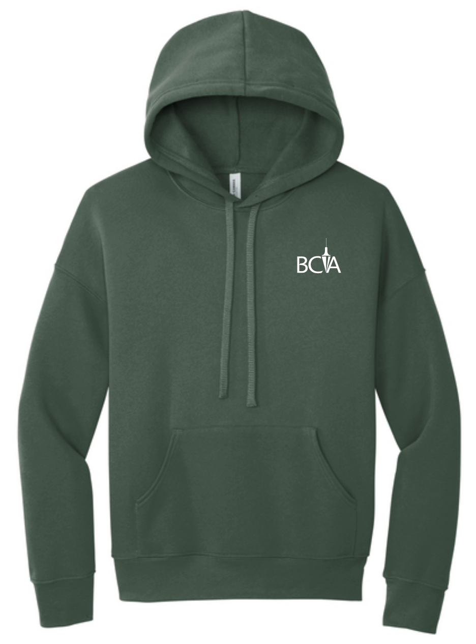 BCA BELLA+CANVAS® Unisex Sponge Fleece Pullover DTM Hoodie BC3729