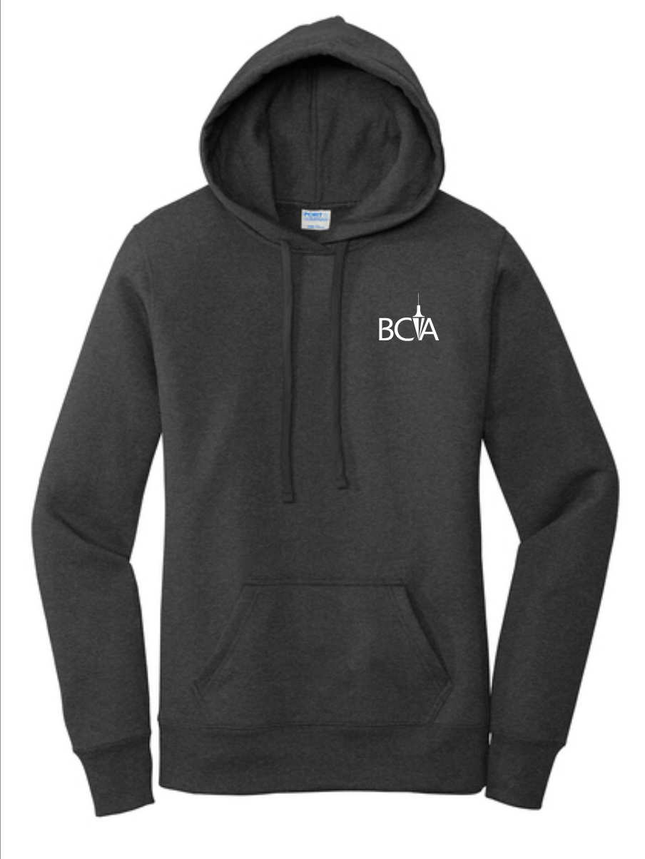 BCA Port & Co™ Women's Core Fleece Pullover Hooded Sweatshirt LPC78H