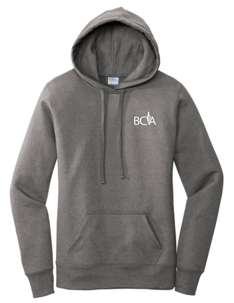 BCA Port & Co™ Women's Core Fleece Pullover Hooded Sweatshirt LPC78H