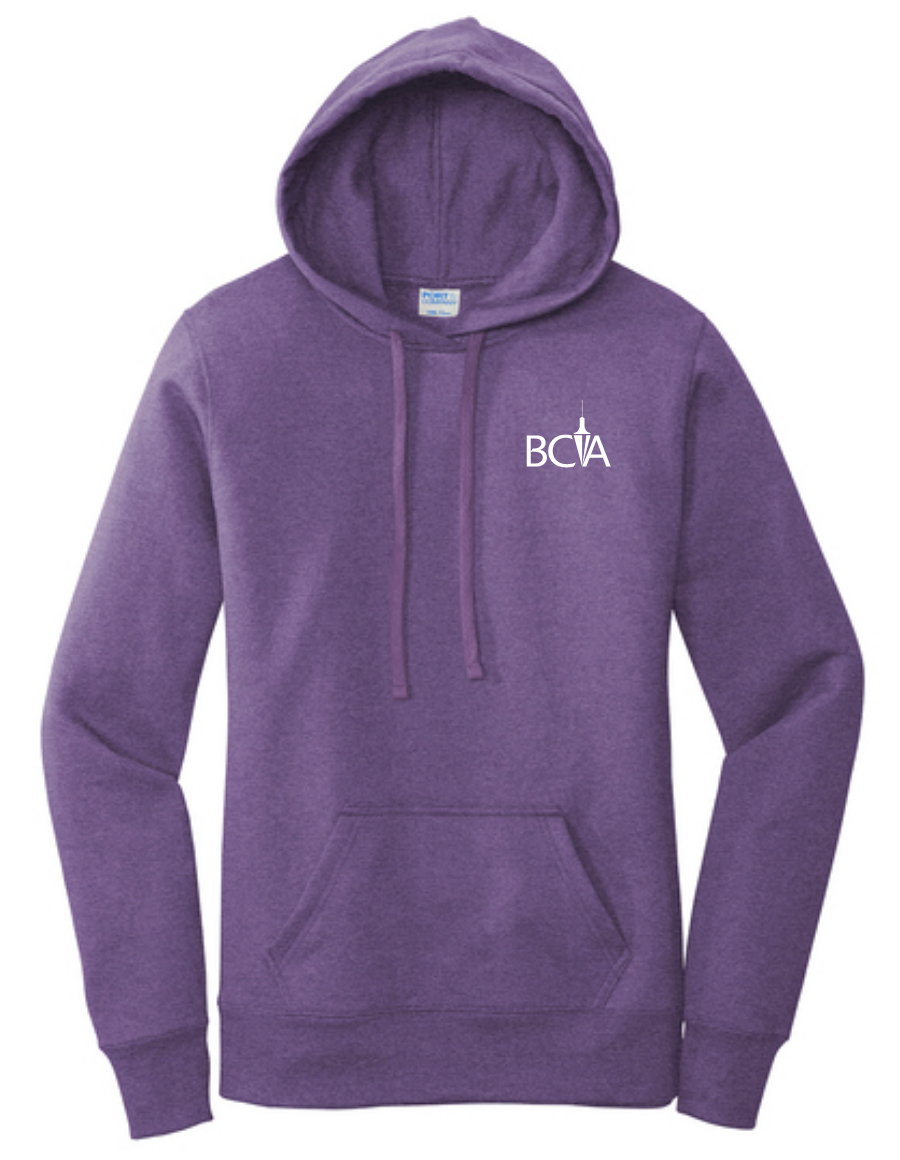 BCA Port & Co™ Women's Core Fleece Pullover Hooded Sweatshirt LPC78H