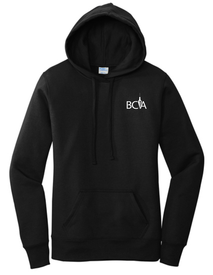 BCA Port & Co™ Women's Core Fleece Pullover Hooded Sweatshirt LPC78H