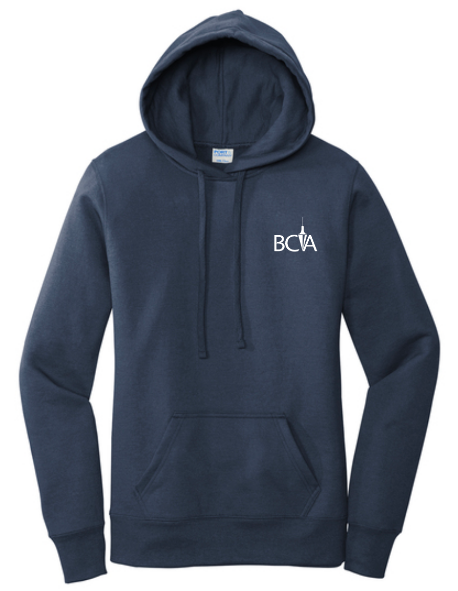 BCA Port & Co™ Women's Core Fleece Pullover Hooded Sweatshirt LPC78H