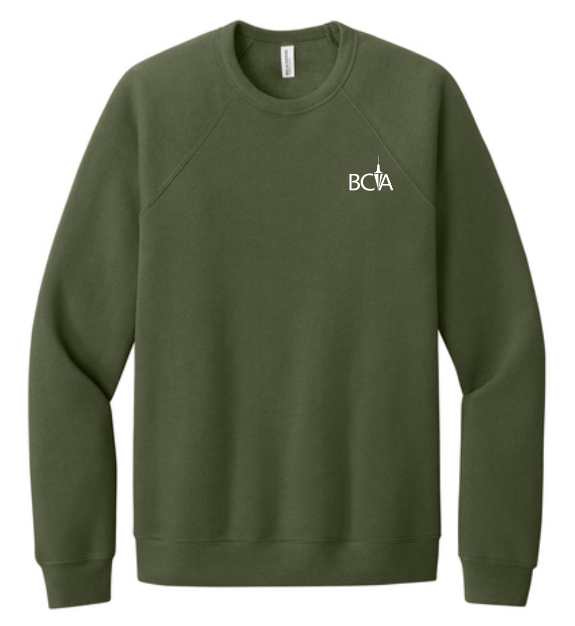 BCA BELLA+CANVAS® Unisex Sponge Fleece Raglan Sweatshirt BC3901