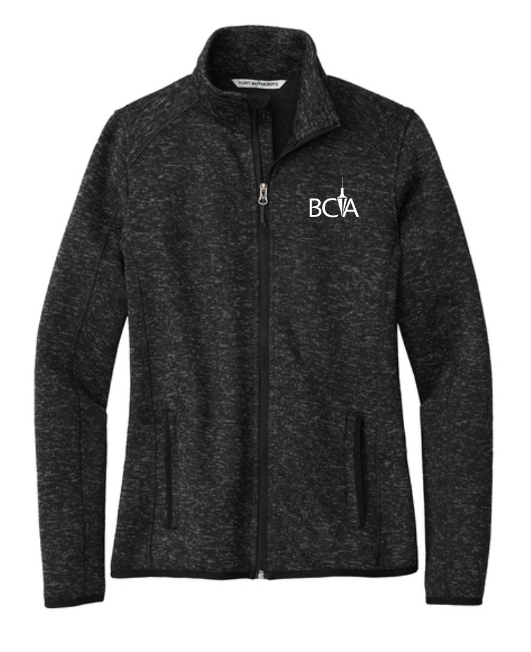 BCA Port Authority® Women's Sweater Fleece Jacket L232
