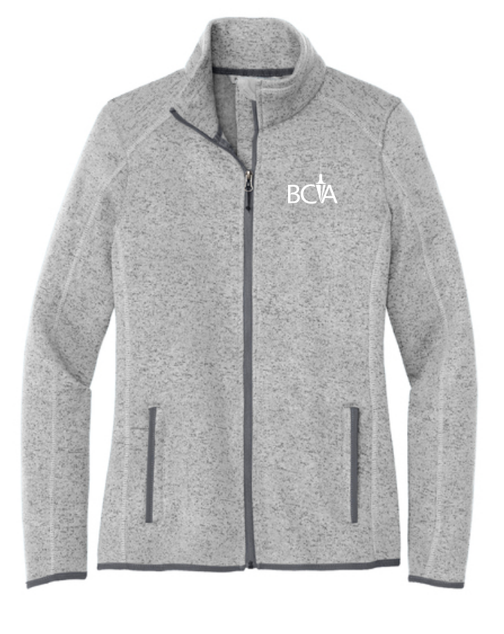 BCA Port Authority® Women's Sweater Fleece Jacket L232