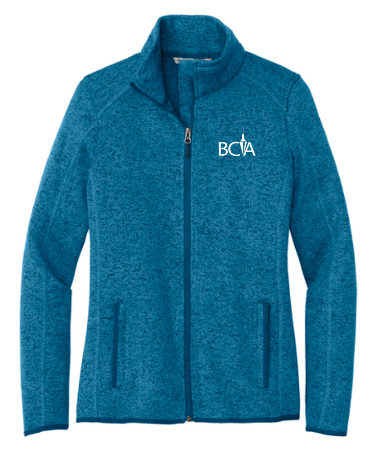 BCA Port Authority® Women's Sweater Fleece Jacket L232