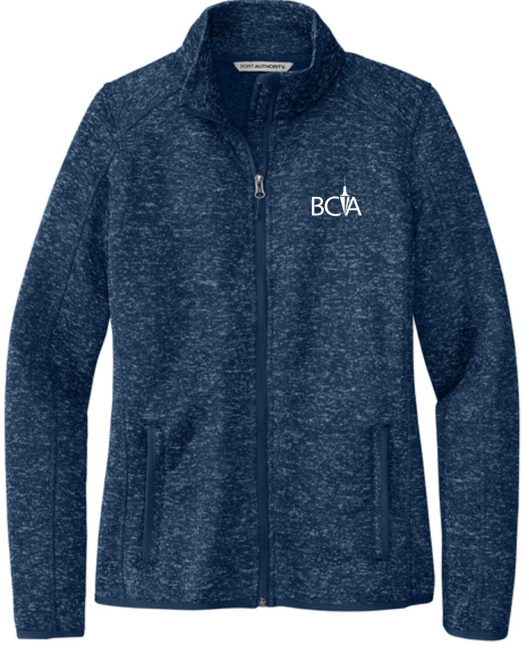BCA Port Authority® Women's Sweater Fleece Jacket L232