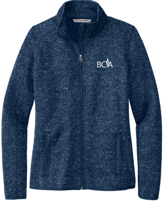 BCA Port Authority® Women's Sweater Fleece Jacket L232