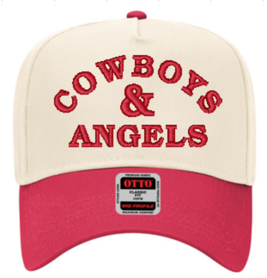 Cowboys & Angels Embroidered Hat