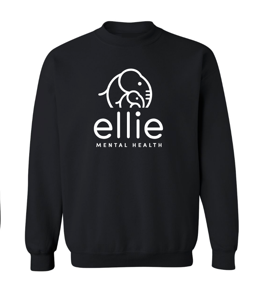 Original Logo Ellie Mental Health Crewneck Sweatshirt (18000)