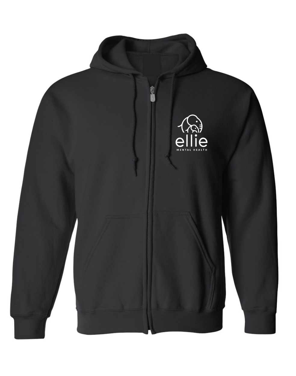 Original Logo Ellie Mental Health Full Zip Jacket (18600)