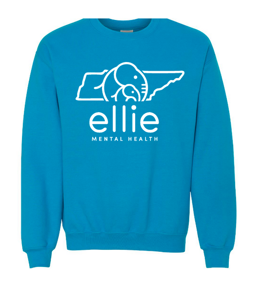 Tennessee Logo Ellie Mental Health Crewneck Sweatshirt (18000)