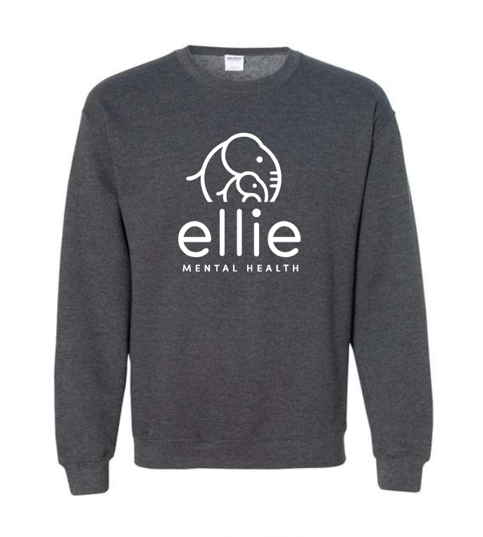 Original Logo Ellie Mental Health Crewneck Sweatshirt (18000)