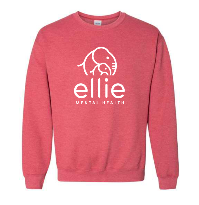 Original Logo Ellie Mental Health Crewneck Sweatshirt (18000)