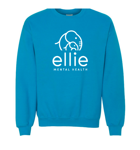 Original Logo Ellie Mental Health Crewneck Sweatshirt (18000)
