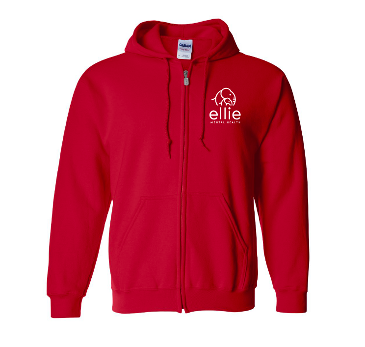 Original Logo Ellie Mental Health Full Zip Jacket (18600)