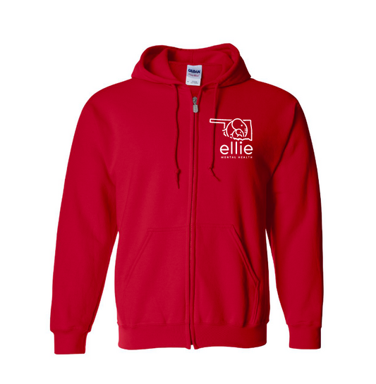Oklahoma Logo Ellie Mental Health Full Zip Jacket (18600)