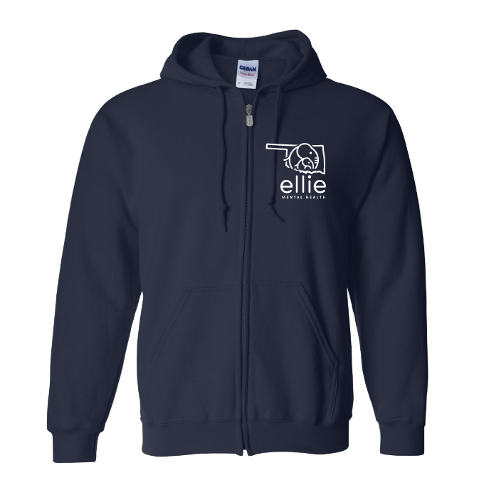 Oklahoma Logo Ellie Mental Health Full Zip Jacket (18600)