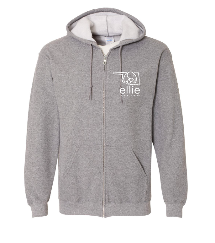 Oklahoma Logo Ellie Mental Health Full Zip Jacket (18600)