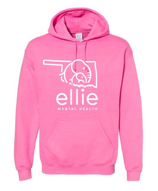 Oklahoma Logo Ellie Mental Health Hooded Sweatshirt (18500)