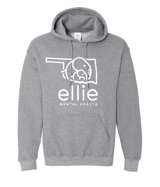 Oklahoma Logo Ellie Mental Health Hooded Sweatshirt (18500)
