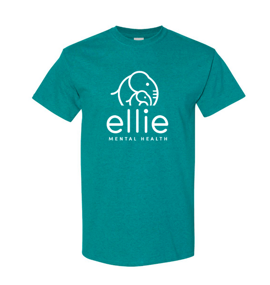 Original Logo Ellie Mental Health Short Sleeve Unisex T-Shirt (5000)